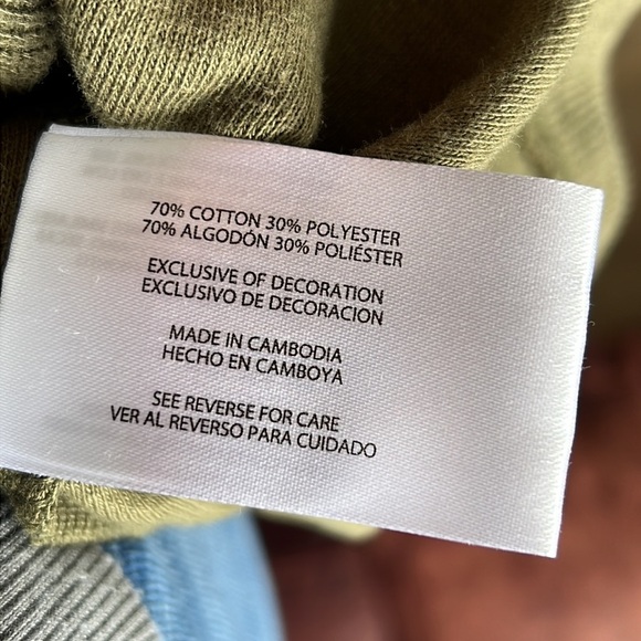 Banana Republic Double Knit Crew Long Sleeve Shirt Size Small in Olive Night - Picture 5 of 5